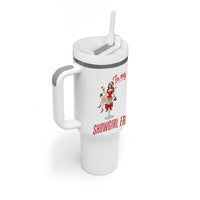 Santa Girls Christmas Tumbler With Handle In My Costume Era - Wonder Print Shop