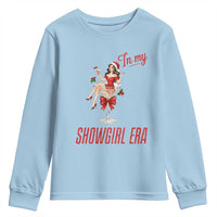 Santa Girls Christmas Youth Sweatshirt In My Costume Era - Wonder Print Shop