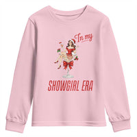 Santa Girls Christmas Youth Sweatshirt In My Costume Era - Wonder Print Shop