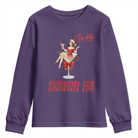 Santa Girls Christmas Youth Sweatshirt In My Costume Era - Wonder Print Shop