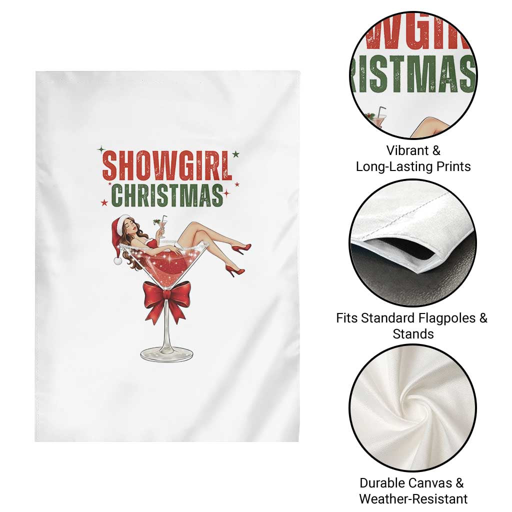 Santa Girls Christmas Garden Flag - Wonder Print Shop