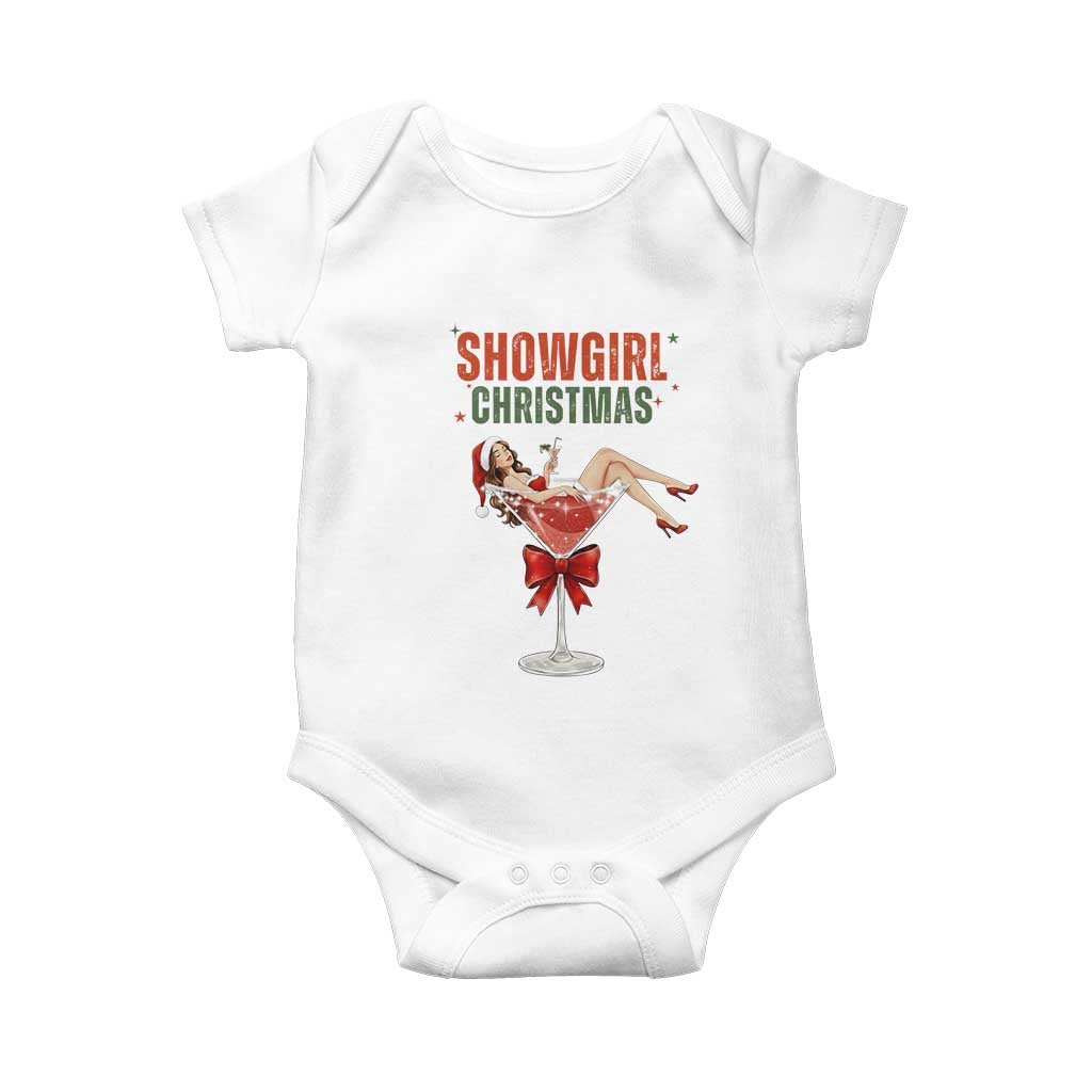 Santa Girls Christmas Baby Onesie - Wonder Print Shop