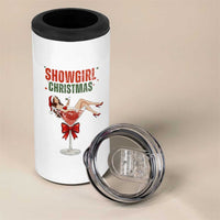 Santa Girls Christmas 4 in 1 Can Cooler Tumbler - Wonder Print Shop