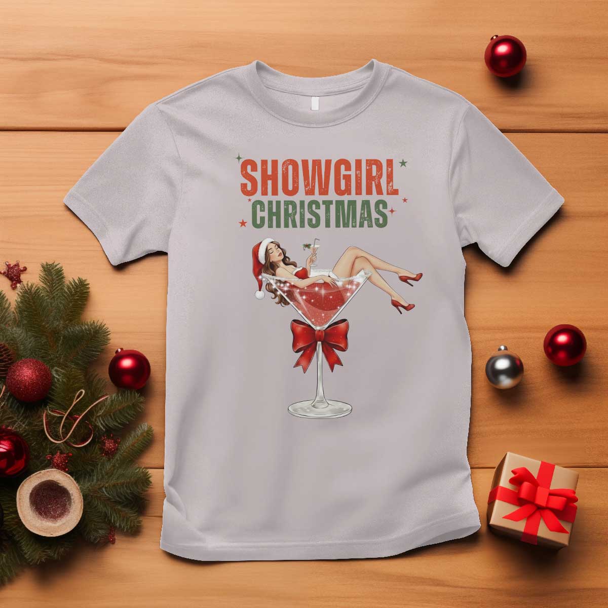 Santa Girls Christmas T Shirt - Wonder Print Shop