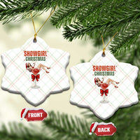Santa Girls Christmas Ceramic Ornament - Wonder Print Shop