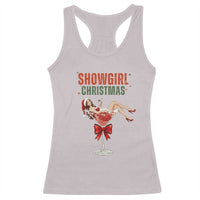 Santa Girls Christmas Racerback Tank Top - Wonder Print Shop