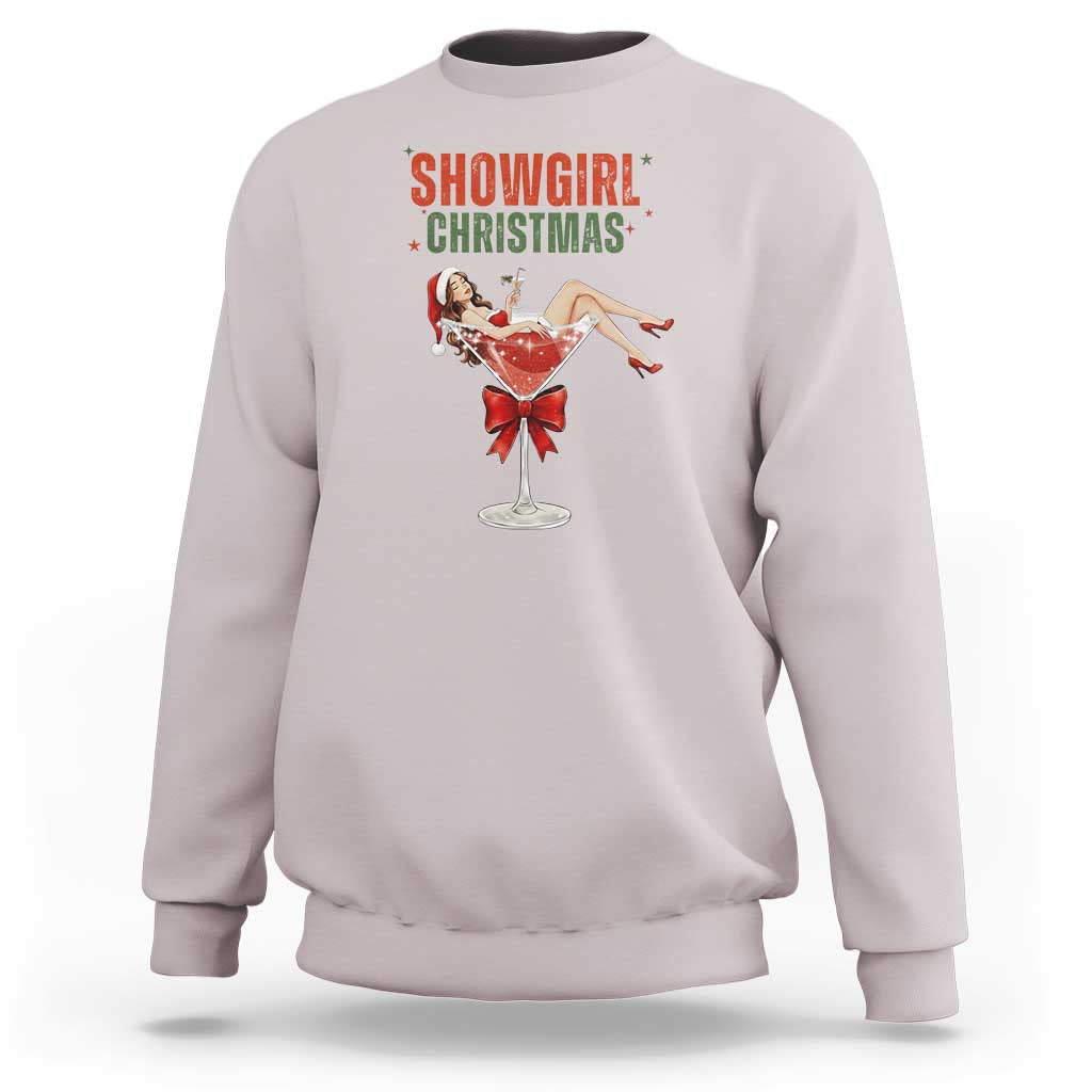 Santa Girls Christmas Sweatshirt - Wonder Print Shop