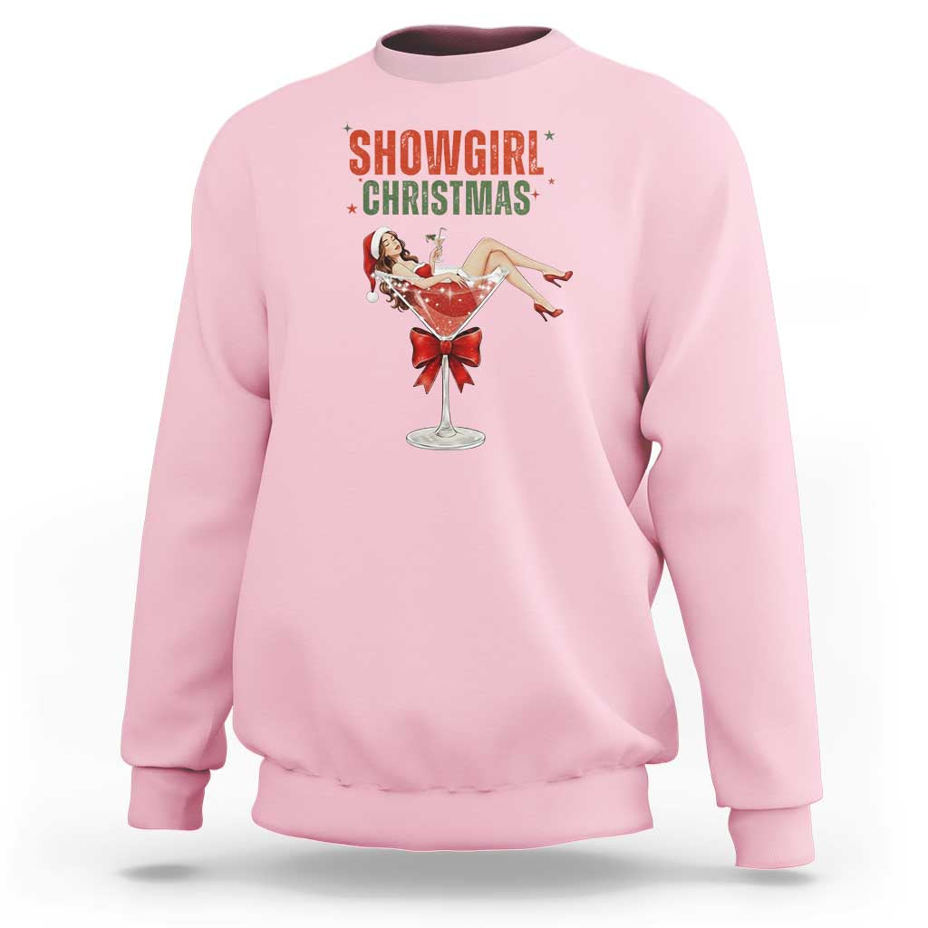 Santa Girls Christmas Sweatshirt - Wonder Print Shop