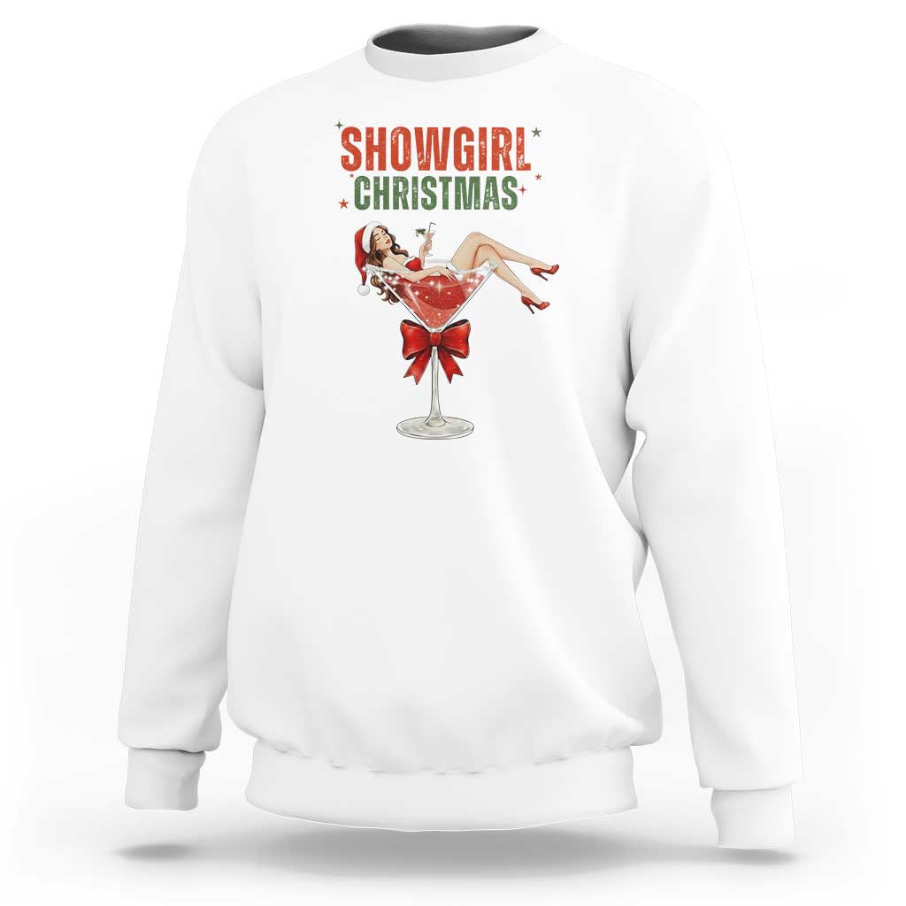 Santa Girls Christmas Sweatshirt - Wonder Print Shop