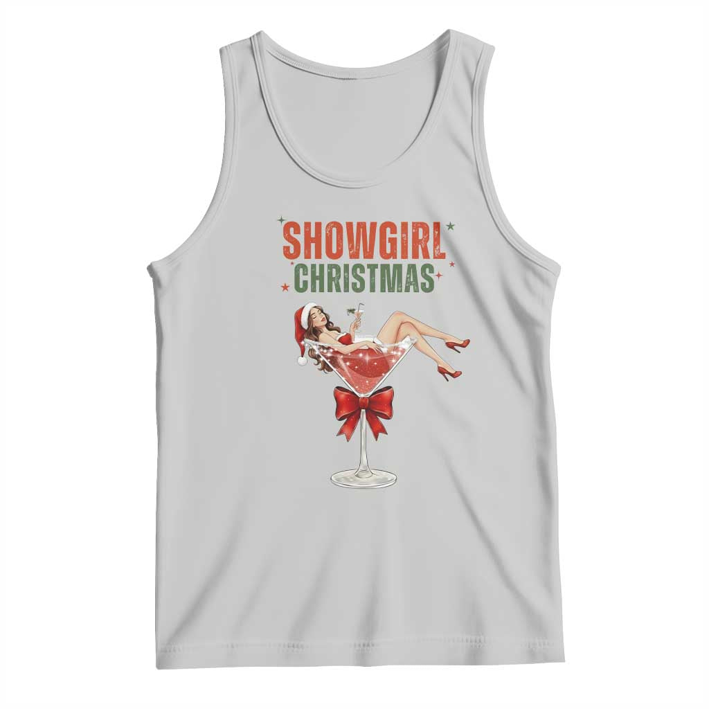 Santa Girls Christmas Tank Top - Wonder Print Shop