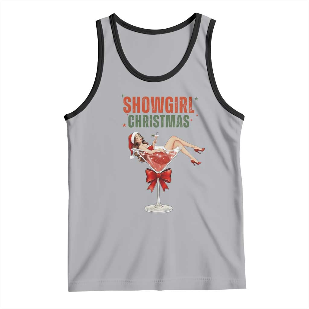 Santa Girls Christmas Tank Top - Wonder Print Shop