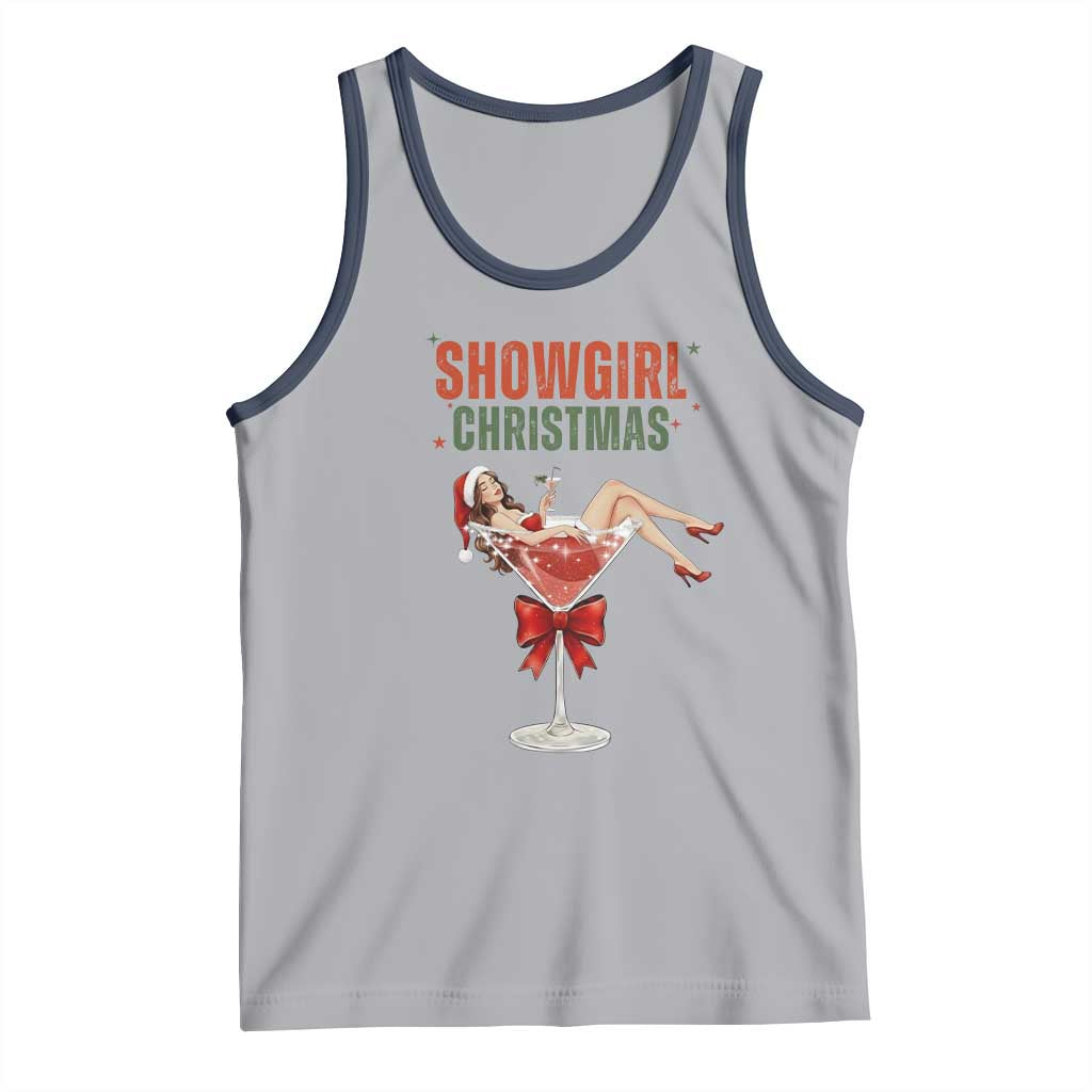 Santa Girls Christmas Tank Top - Wonder Print Shop