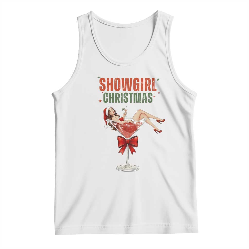 Santa Girls Christmas Tank Top - Wonder Print Shop