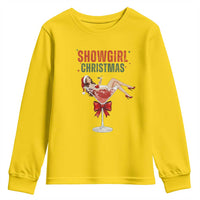 Santa Girls Christmas Youth Sweatshirt - Wonder Print Shop