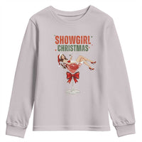 Santa Girls Christmas Youth Sweatshirt - Wonder Print Shop