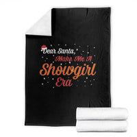 Santa Girls Christmas Throw Blanket Funny Trendy Quote - Wonder Print Shop