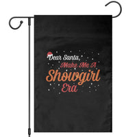 Santa Girls Christmas Garden Flag Funny Trendy Quote - Wonder Print Shop