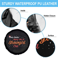 Santa Girls Christmas Spare Tire Cover Funny Trendy Quote - Wonder Print Shop