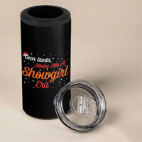 Santa Girls Christmas 4 in 1 Can Cooler Tumbler Funny Trendy Quote - Wonder Print Shop