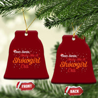 Santa Girls Christmas Ceramic Ornament Funny Trendy Quote - Wonder Print Shop