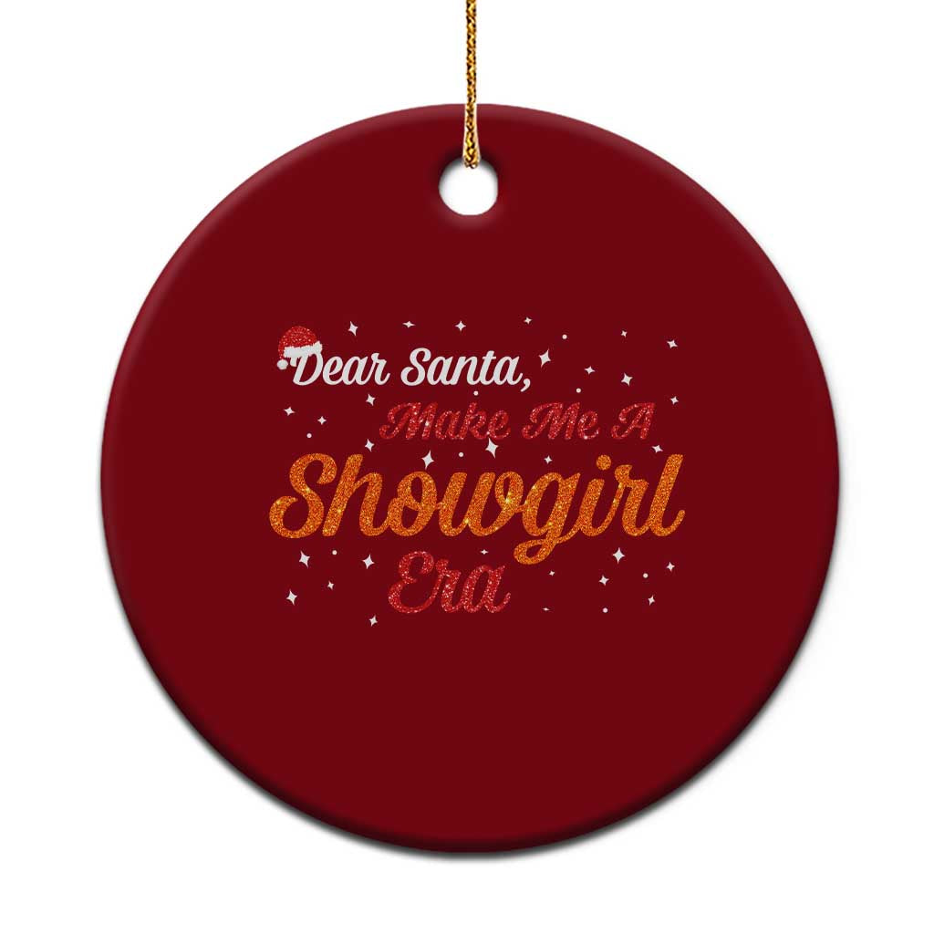 Santa Girls Christmas Ceramic Ornament Funny Trendy Quote - Wonder Print Shop