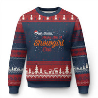 Santa Girls Xmas Ugly Christmas Sweater Funny Trendy Quote - Wonder Print Shop