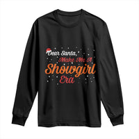 Santa Girls Christmas Long Sleeve Shirt Funny Trendy Quote - Wonder Print Shop