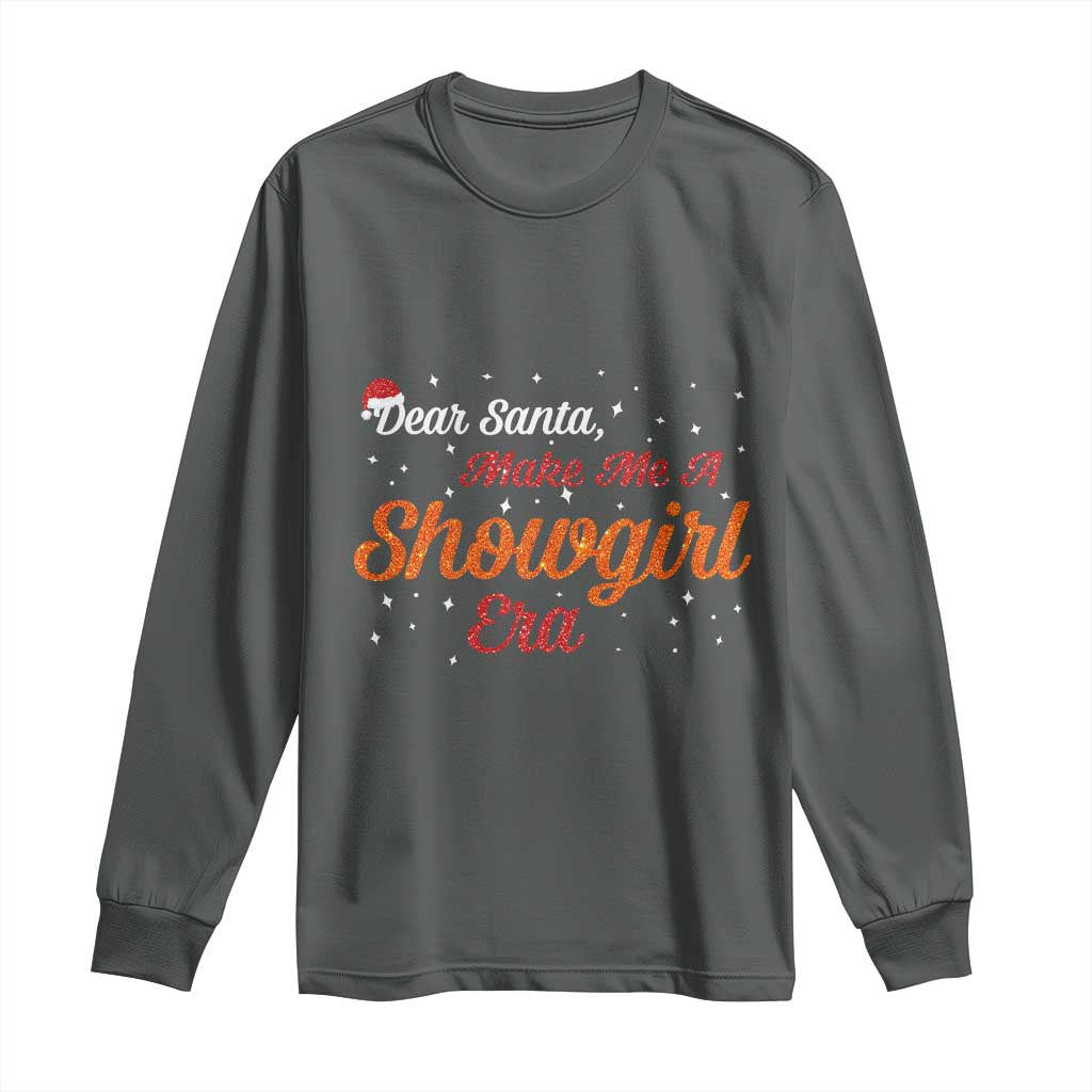 Santa Girls Christmas Long Sleeve Shirt Funny Trendy Quote - Wonder Print Shop