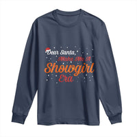 Santa Girls Christmas Long Sleeve Shirt Funny Trendy Quote - Wonder Print Shop