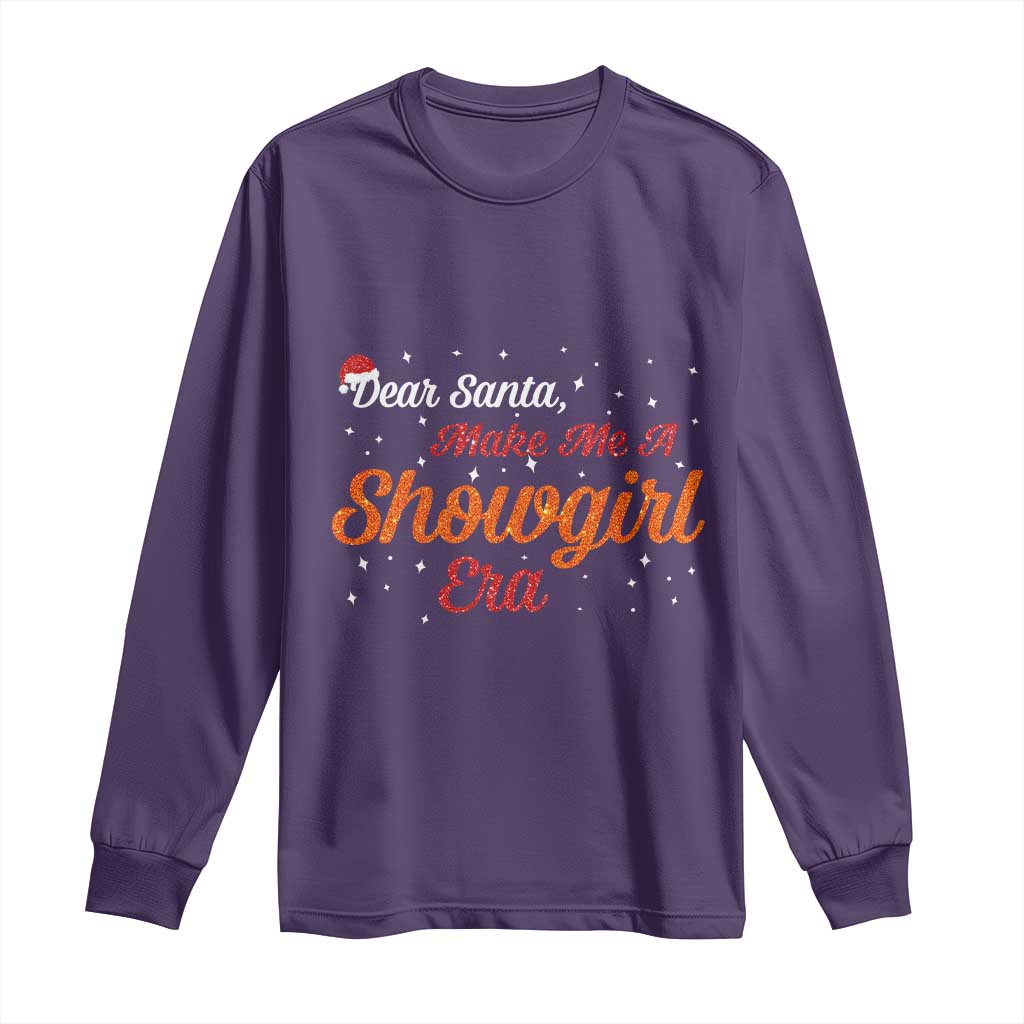 Santa Girls Christmas Long Sleeve Shirt Funny Trendy Quote - Wonder Print Shop