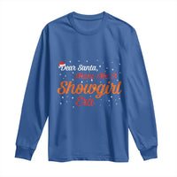 Santa Girls Christmas Long Sleeve Shirt Funny Trendy Quote - Wonder Print Shop