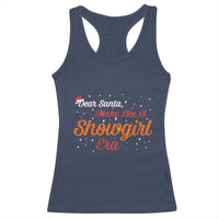 Santa Girls Christmas Racerback Tank Top Funny Trendy Quote - Wonder Print Shop