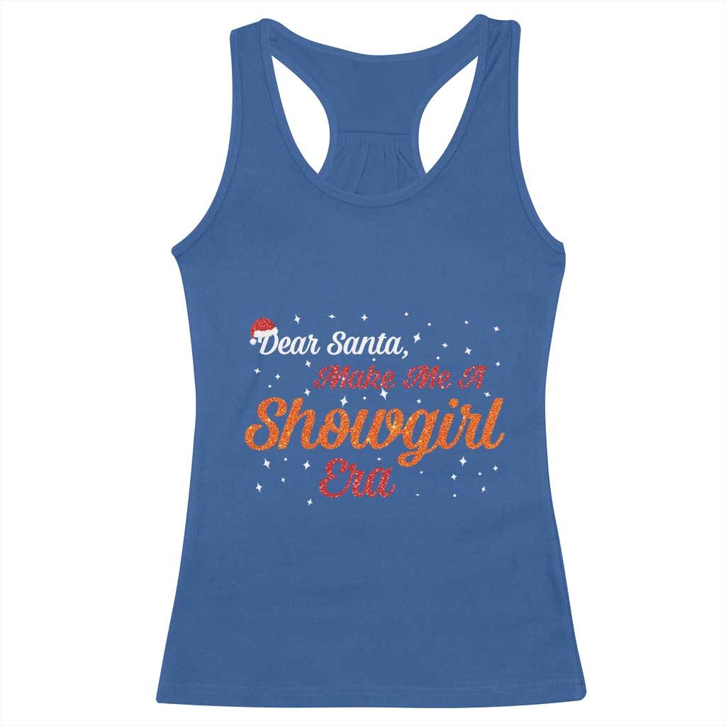 Santa Girls Christmas Racerback Tank Top Funny Trendy Quote - Wonder Print Shop