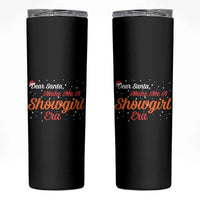 Santa Girls Christmas Skinny Tumbler Funny Trendy Quote - Wonder Print Shop