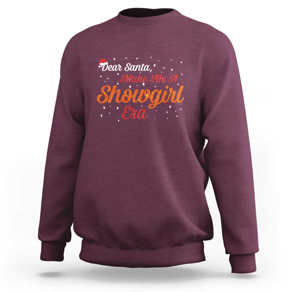 Santa Girls Christmas Sweatshirt Funny Trendy Quote - Wonder Print Shop