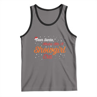 Santa Girls Christmas Tank Top Funny Trendy Quote - Wonder Print Shop