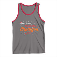 Santa Girls Christmas Tank Top Funny Trendy Quote - Wonder Print Shop