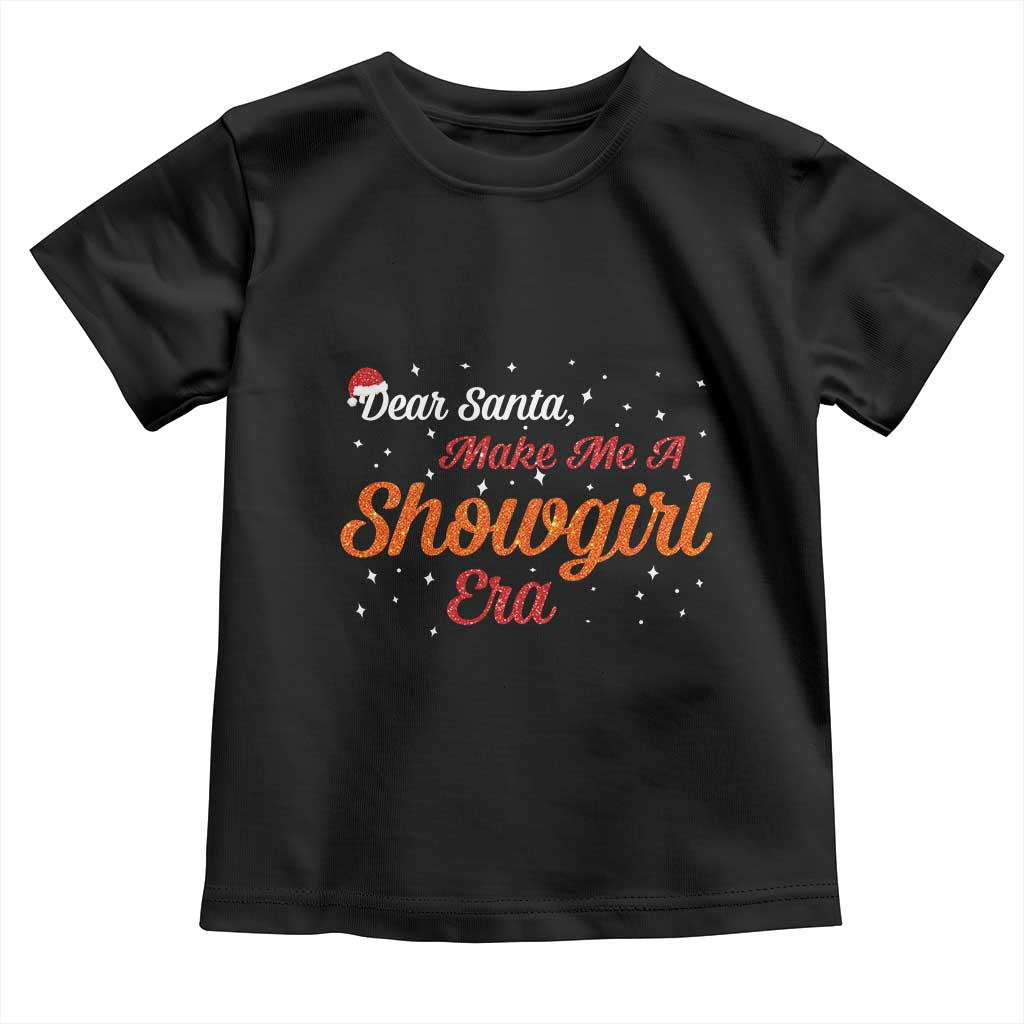 Santa Girls Christmas Toddler T Shirt Funny Trendy Quote - Wonder Print Shop