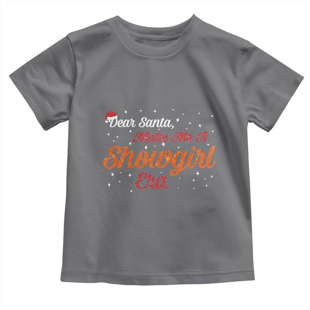 Santa Girls Christmas Toddler T Shirt Funny Trendy Quote - Wonder Print Shop