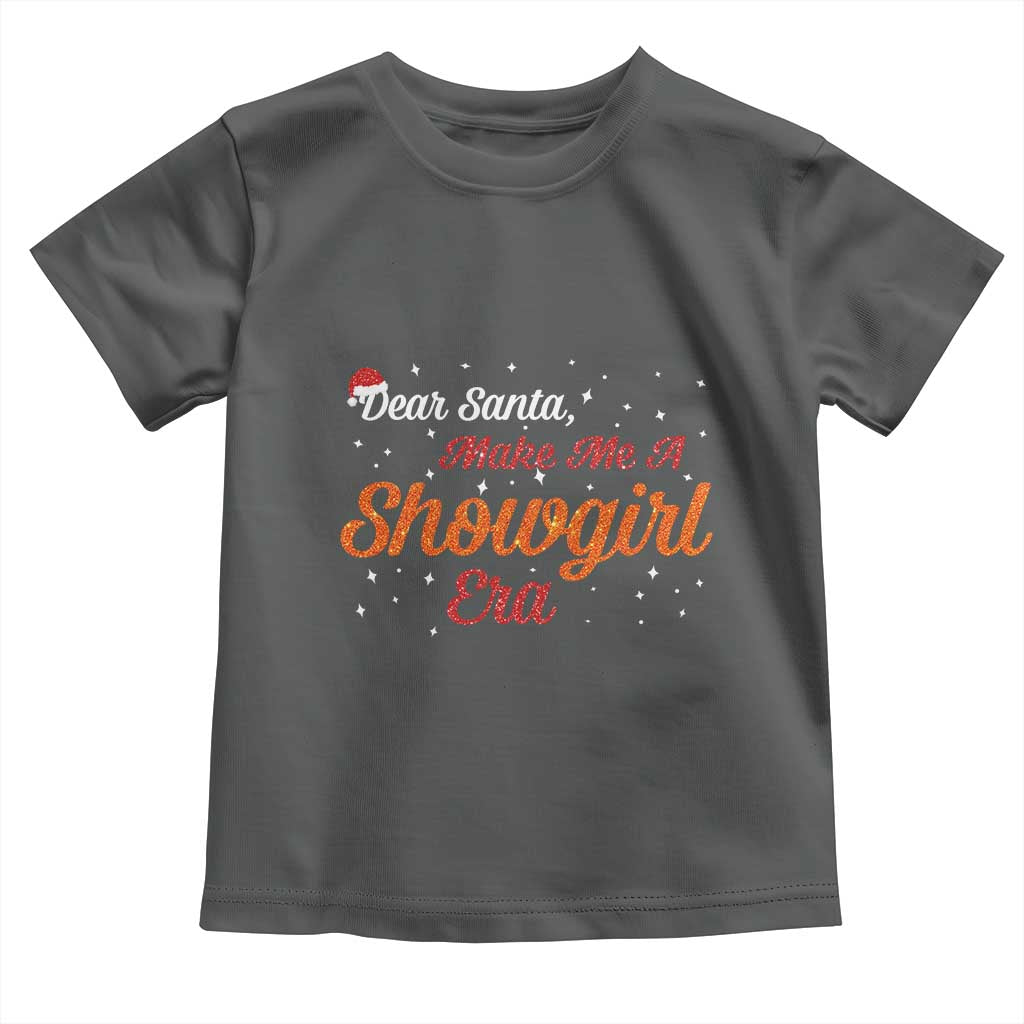 Santa Girls Christmas Toddler T Shirt Funny Trendy Quote - Wonder Print Shop