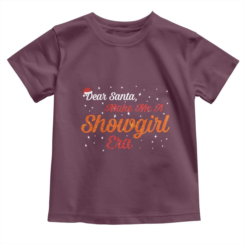 Santa Girls Christmas Toddler T Shirt Funny Trendy Quote - Wonder Print Shop
