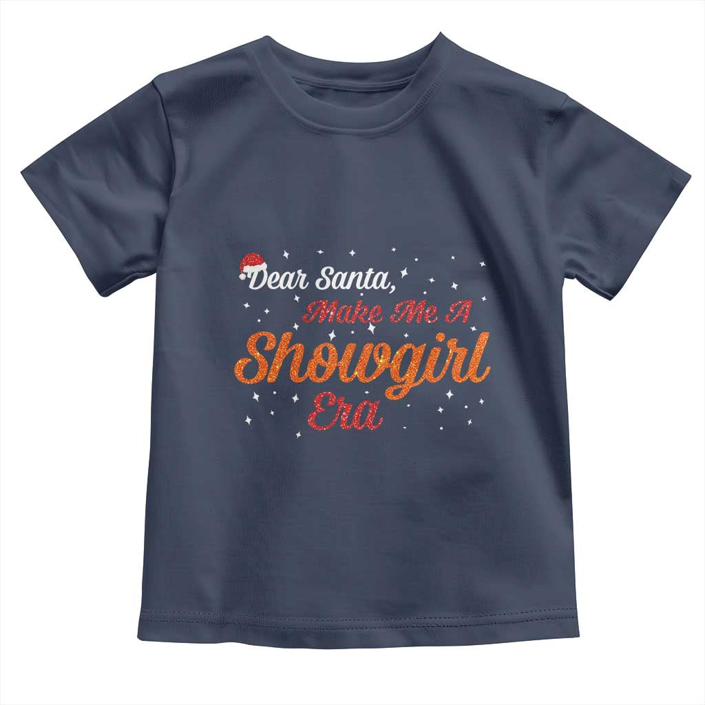 Santa Girls Christmas Toddler T Shirt Funny Trendy Quote - Wonder Print Shop