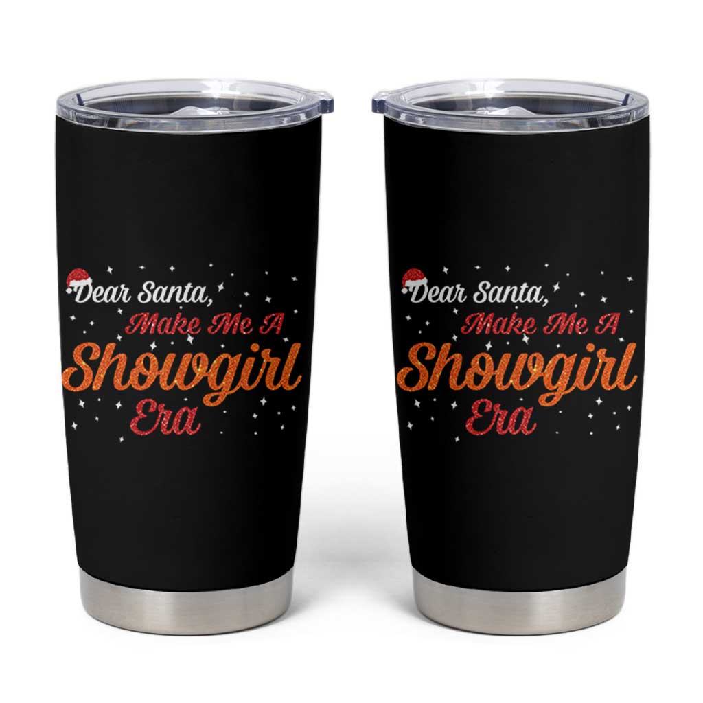 Santa Girls Christmas Tumbler Cup Funny Trendy Quote - Wonder Print Shop