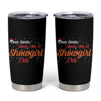 Santa Girls Christmas Tumbler Cup Funny Trendy Quote - Wonder Print Shop