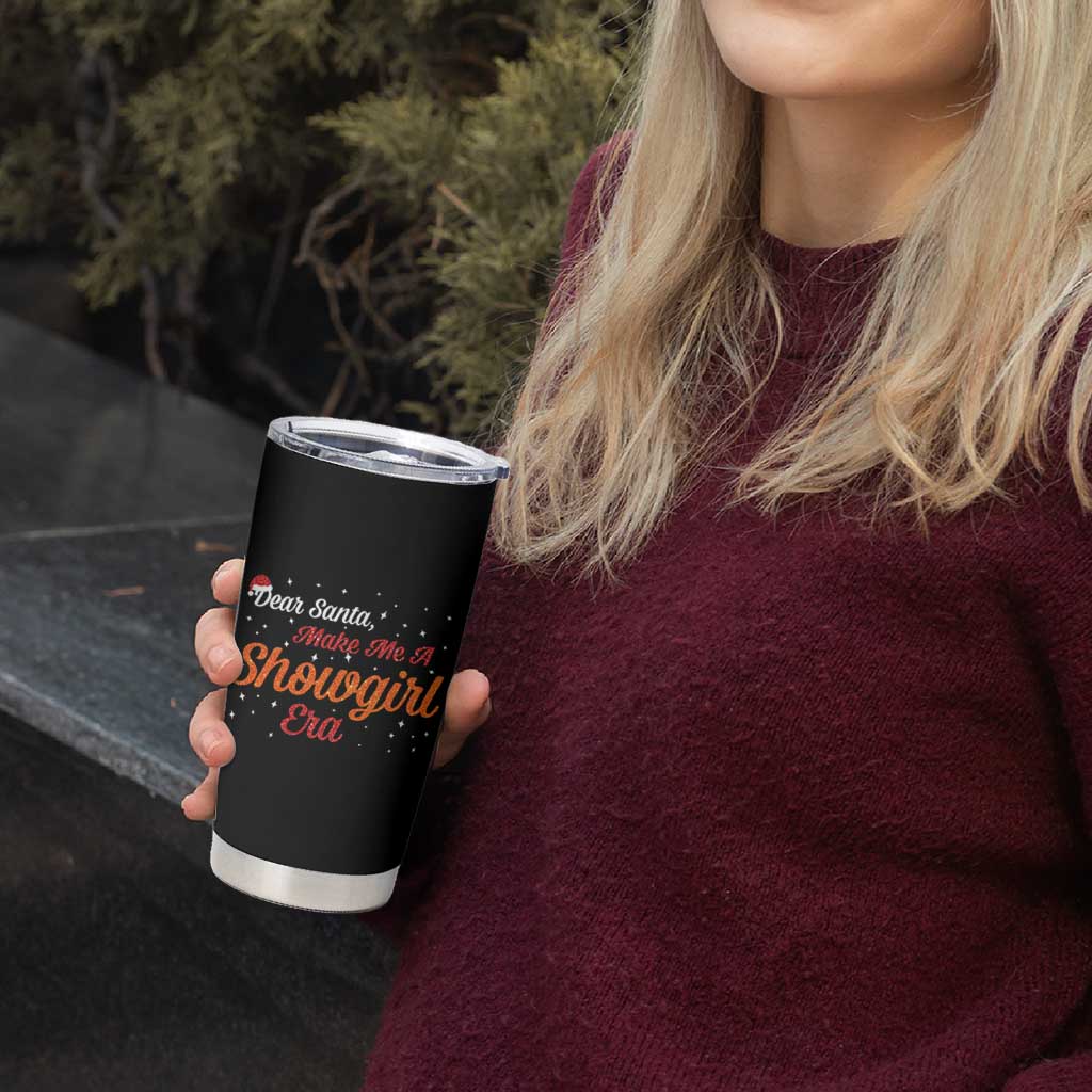 Santa Girls Christmas Tumbler Cup Funny Trendy Quote - Wonder Print Shop