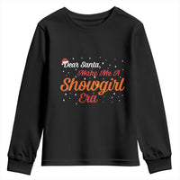 Santa Girls Christmas Youth Sweatshirt Funny Trendy Quote - Wonder Print Shop