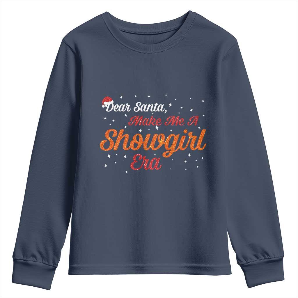 Santa Girls Christmas Youth Sweatshirt Funny Trendy Quote - Wonder Print Shop