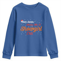 Santa Girls Christmas Youth Sweatshirt Funny Trendy Quote - Wonder Print Shop