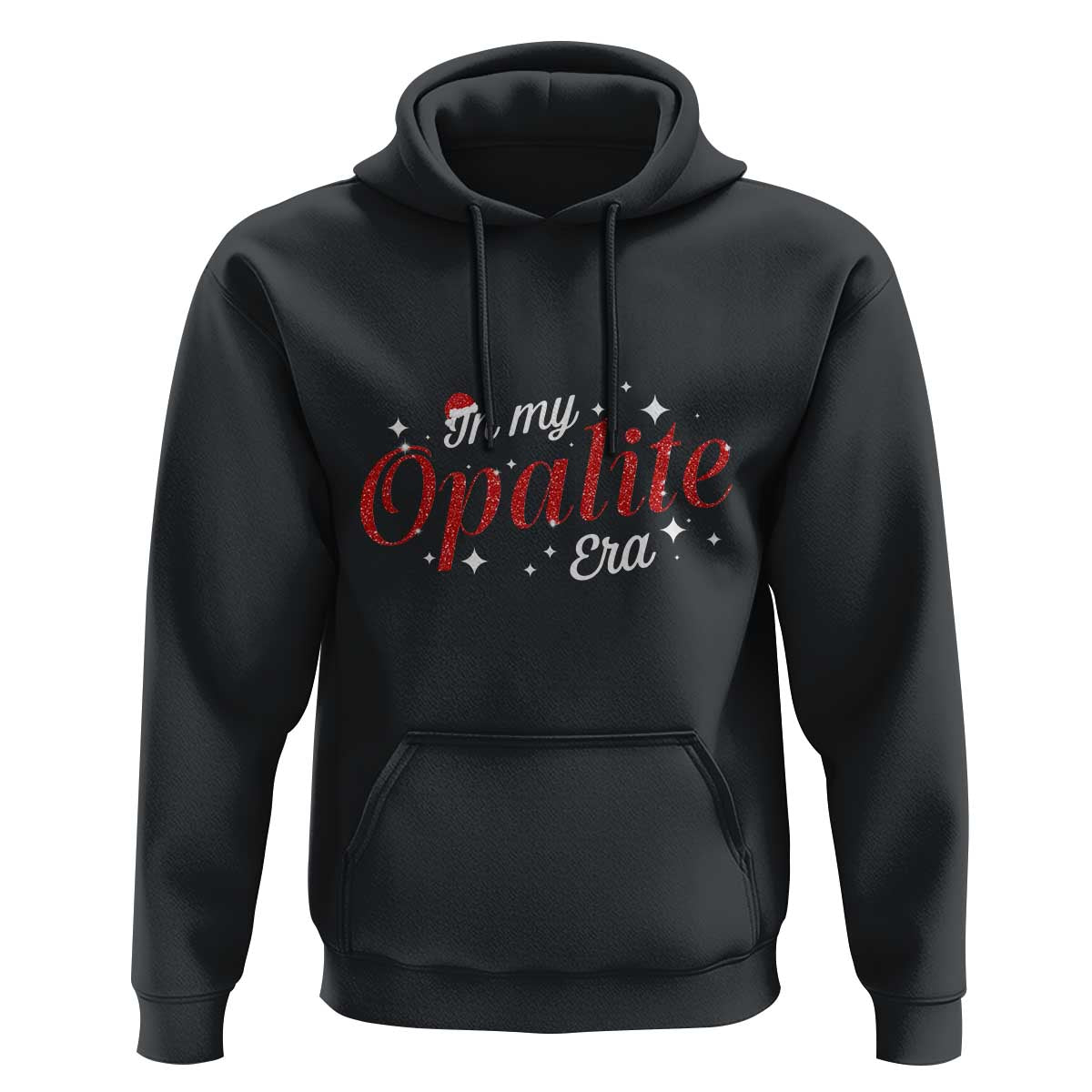 Santa Opalite Christmas Hoodie - Wonder Print Shop