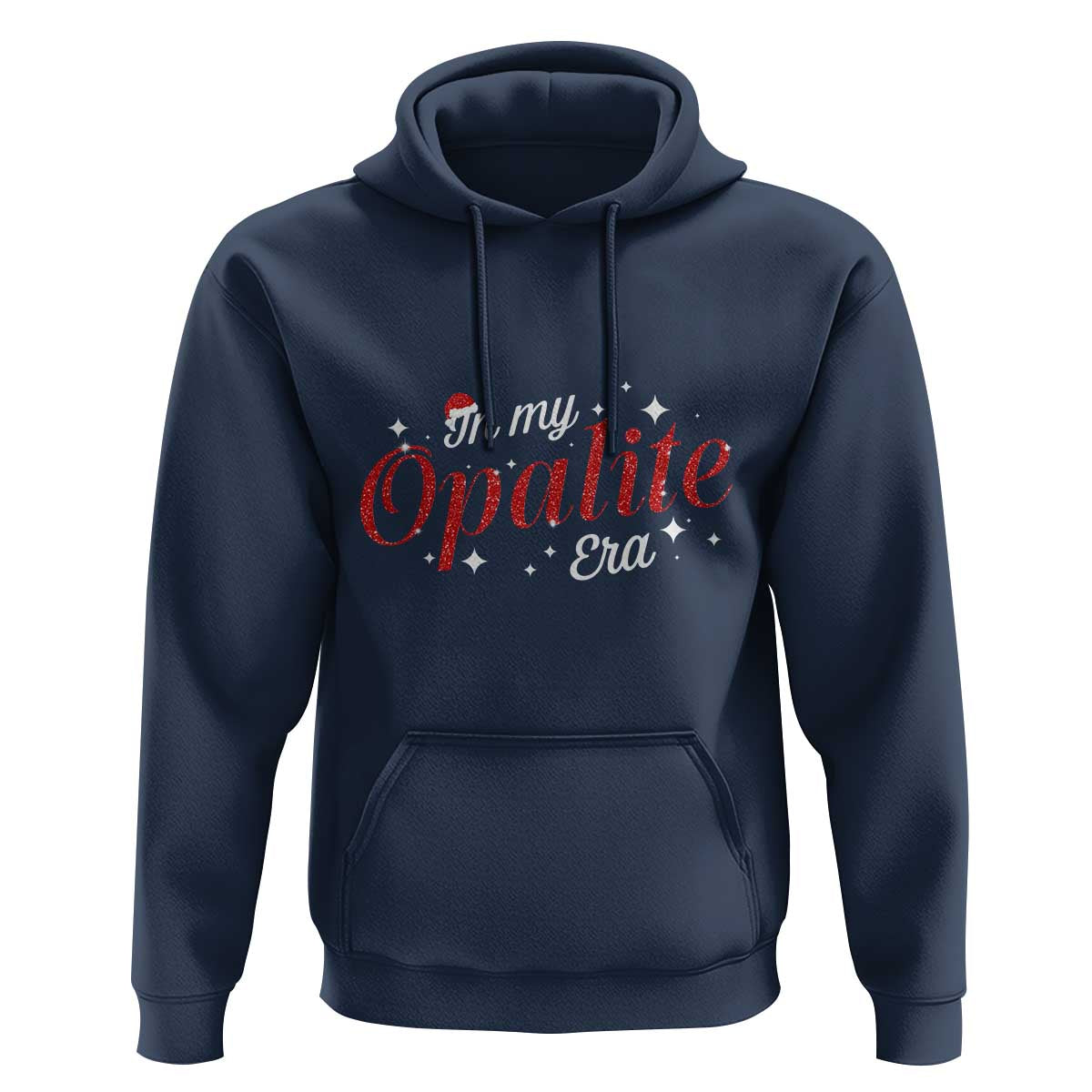 Santa Opalite Christmas Hoodie - Wonder Print Shop